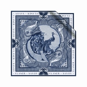 duża jedwabna apaszka  Flaner w Hotelu Savoy 2