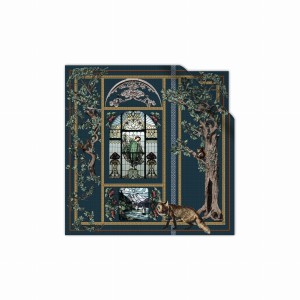 jedwabna apaszka  Flaner u Kindermanna